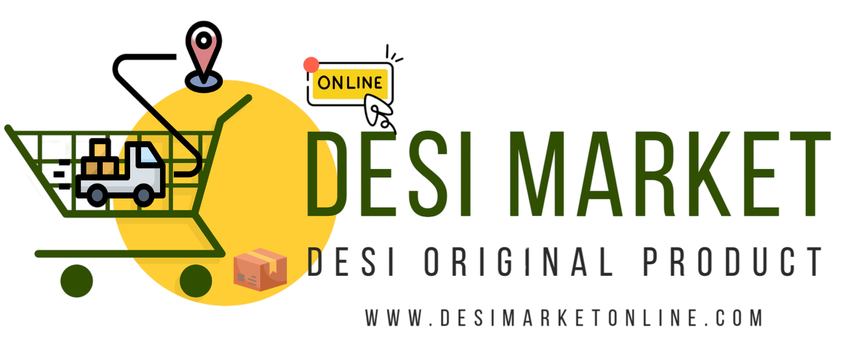 hd png desi market (branding logo )